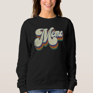 Camiseta Meme  For Grandma Retro Vintage Mother s Day Meme