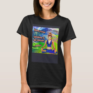 Camiseta Meme Frito Falando Com O Gerente Interior Karen