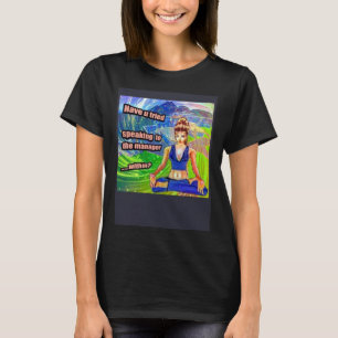 Camiseta Meme Frito Falem Com O Gerente Interior Karen