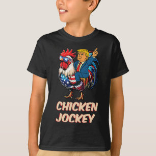 Camiseta Meme Funny Trump Chicken Jockey
