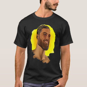 Camiseta Meme Gigachad Giga Chad Macho Alfa Macho Sigma Mem