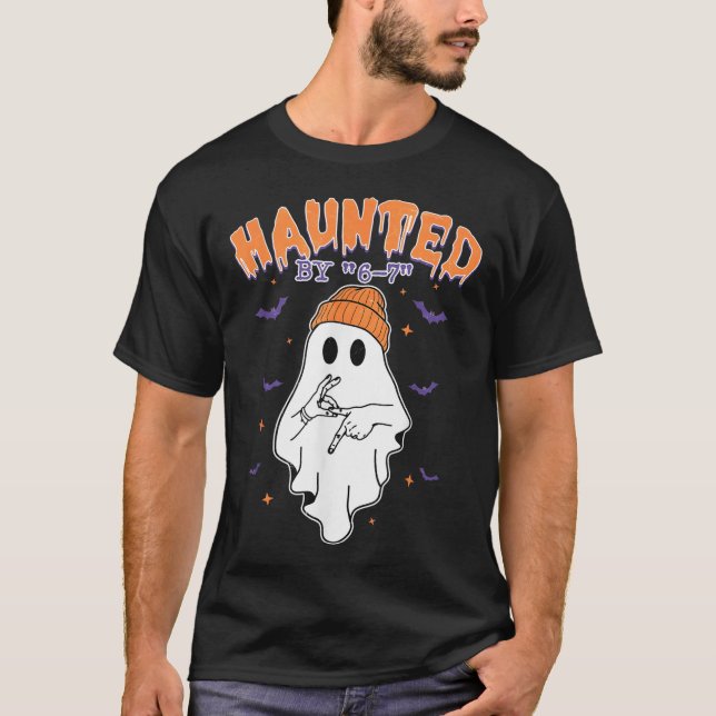 Camiseta Meme Halloween Assombrado  (Frente)