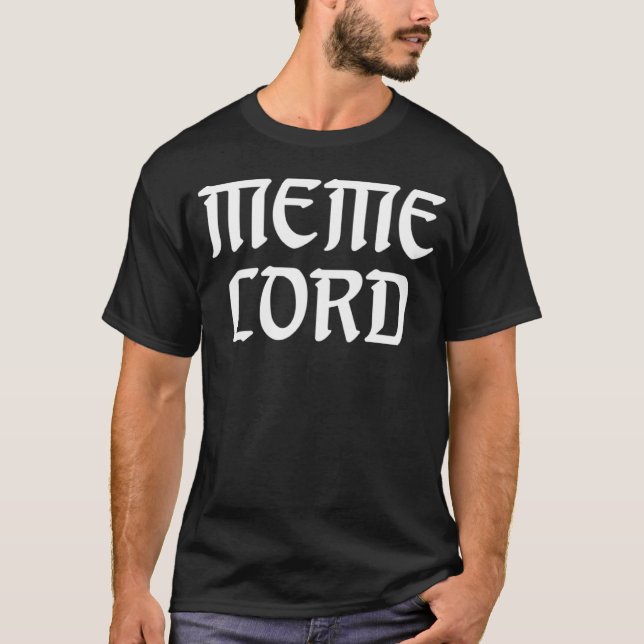 Camiseta Meme Lord Ruler dos geeks e nerd 1 (Frente)