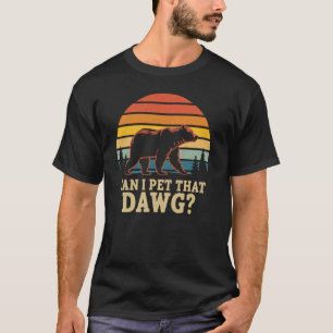 Camiseta Meme Mulheres Dawg Trilha Acampamento Urso Posso A