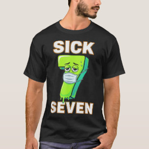 Camiseta Meme Seven Doente Seis Sete Brincadeira D