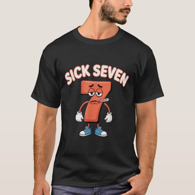 Camiseta Meme Sick Seven Seis Sete Brincadeira Div (Frente)