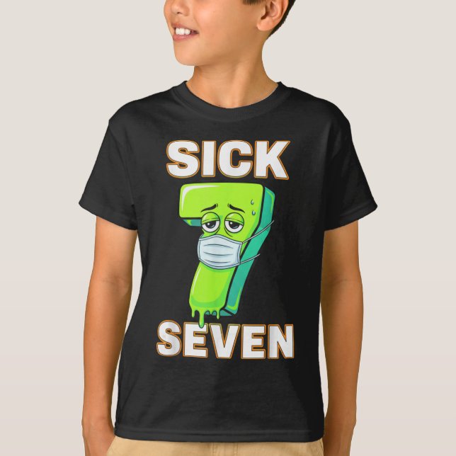 Camiseta Meme Sick Seven Seis Sete Brincadeira Div (Frente)