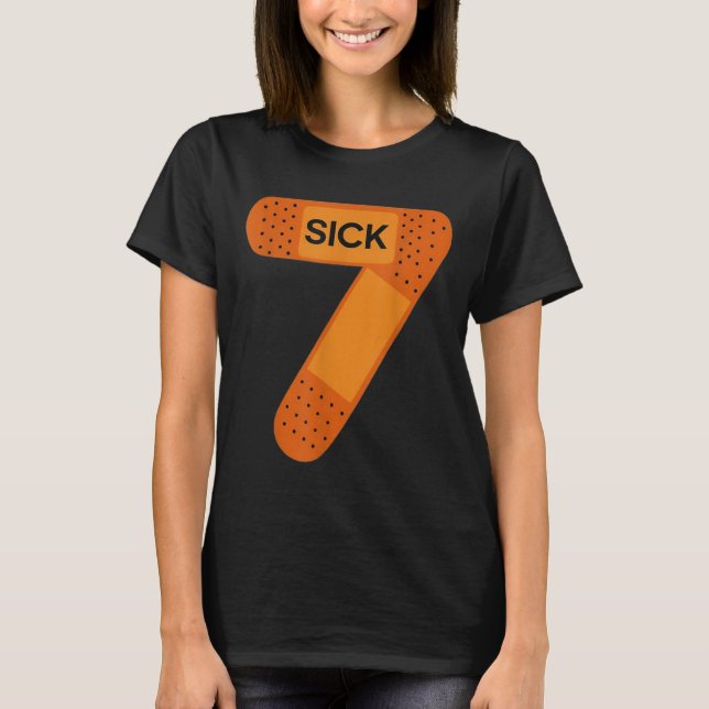 Camiseta Meme Sick Seven Tee Seis Sete Brincadeira (Frente)