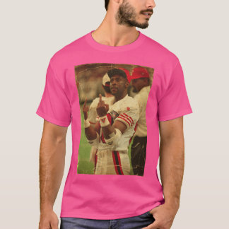 Camiseta Memem Dedo do Meio Jerry Rice Vintageretro garota