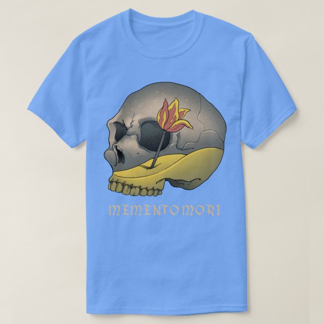 Camiseta Memento Mori (Frente do Design)