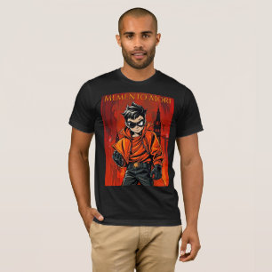 Camiseta Memento Mori Heroico T-Shirt: Negrito e Eterno