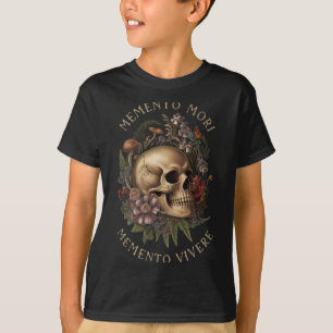 Camiseta Memento Mori Memento Vivere - Filosofia & Lat