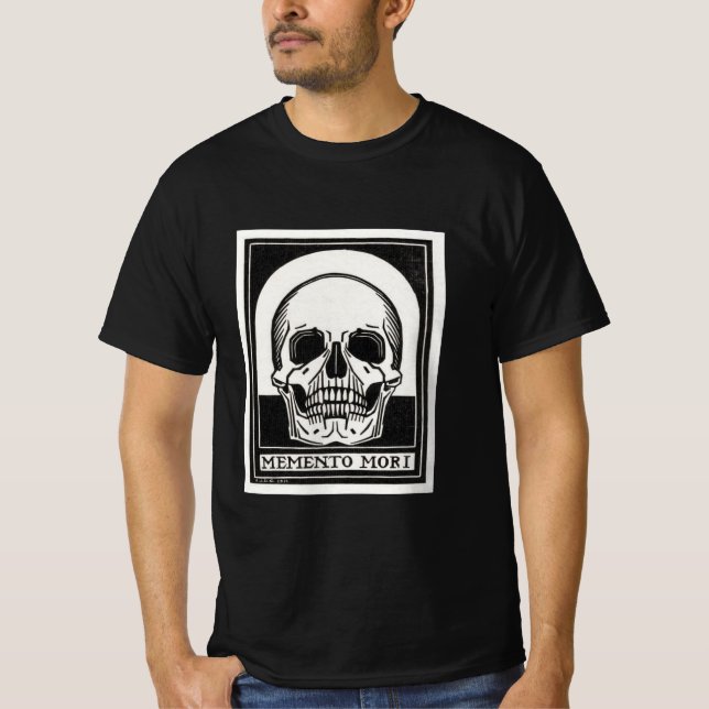 Camiseta Memento mori - Remembering Death (Frente)