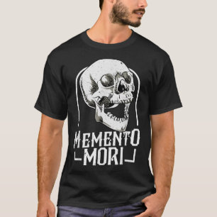 Camiseta Memento Mori Stoicismo Mortalidade Filosofia Q