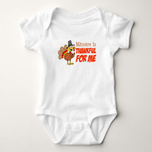 Camiseta Memere é grato para mim