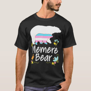 Camiseta Memere Lgbt Bear Transgender Rainbow Lgbt Gay Lesb