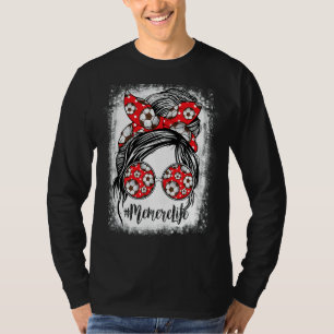 Camiseta Memere Life Bleached Memere Life Soccer Mensagem B