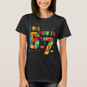 Camiseta Memes Seis Sete Meninos Construindo Aniversário Eu