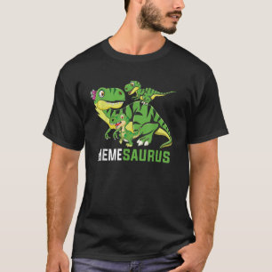 Camiseta MEMEsaurus MEME Cute Saurus Dinossaur Matching Fam