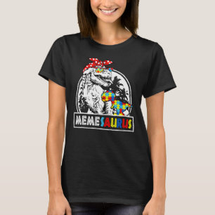 Camiseta Memesaurus T Rex Dinosaur Meme Saurus Match