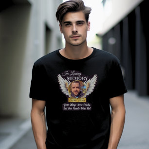 Camiseta Memória Anjo Ama Memorial Foto