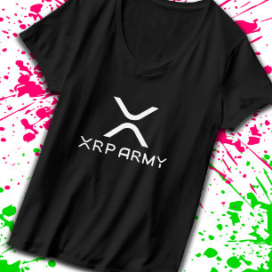 Camiseta Memória Crypto Crypto Crypto de Cota do Exército X