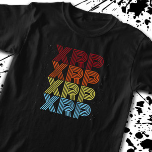 Camiseta Memória Crypto Retro Vintage Cryptocurrency do XRP