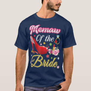 Camiseta Memória Da Noiva Feliz Calçado Rosa Flor De Casame