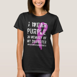 Camiseta Memória Da Sobredosagem Roxa Vestida