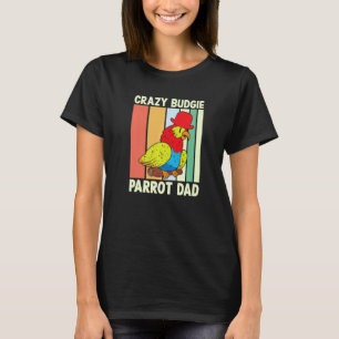 Camiseta Memória das Aves Cutas Coloridas do Pai de Papagai