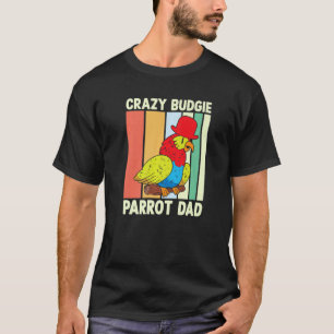 Camiseta Memória das Aves Cutas Coloridas do Pai de Papagai