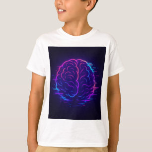 Camiseta Memória das Crianças Neon Brain