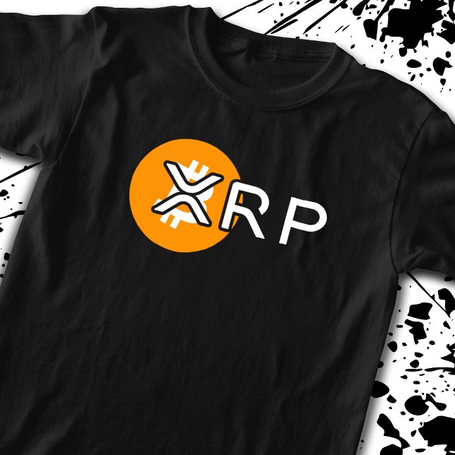 Camiseta Memória de Criptografia XRP Sobre Troca de Criptom (Criador carregado)