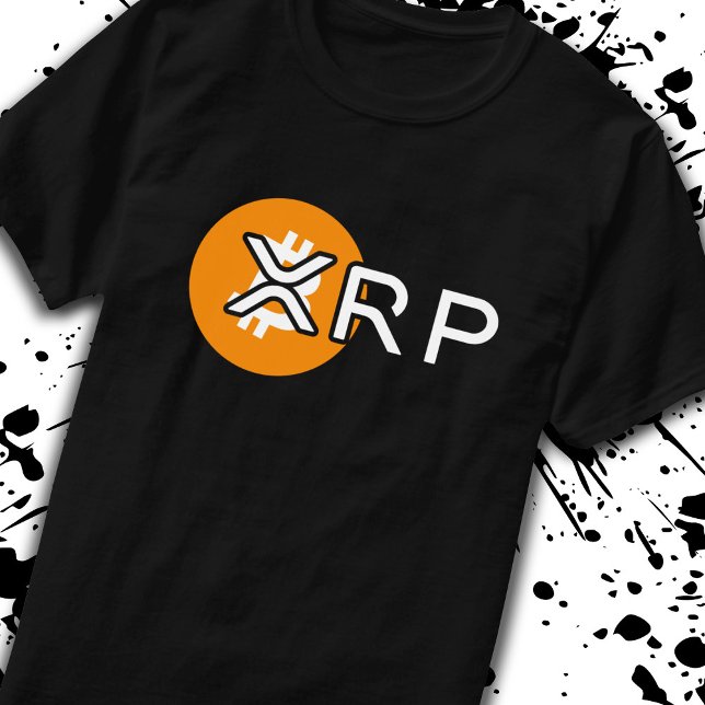 Camiseta Memória de Criptografia XRP Sobre Troca de Criptom (Criador carregado)