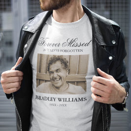 Camiseta Memória de Foto do Funeral Memorial