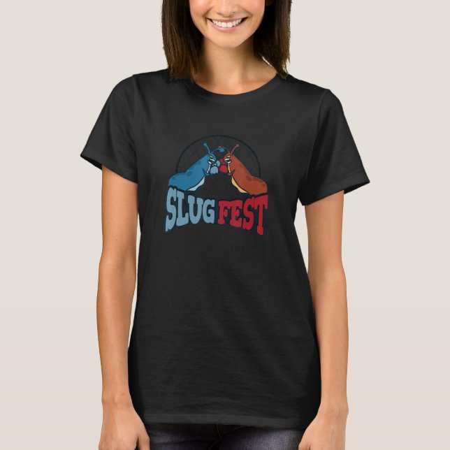 Camiseta Memória de Gastrópodes de Boxing Slugfest (Frente)
