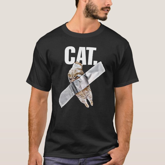 Camiseta Memória de gato apedrejado (Frente)