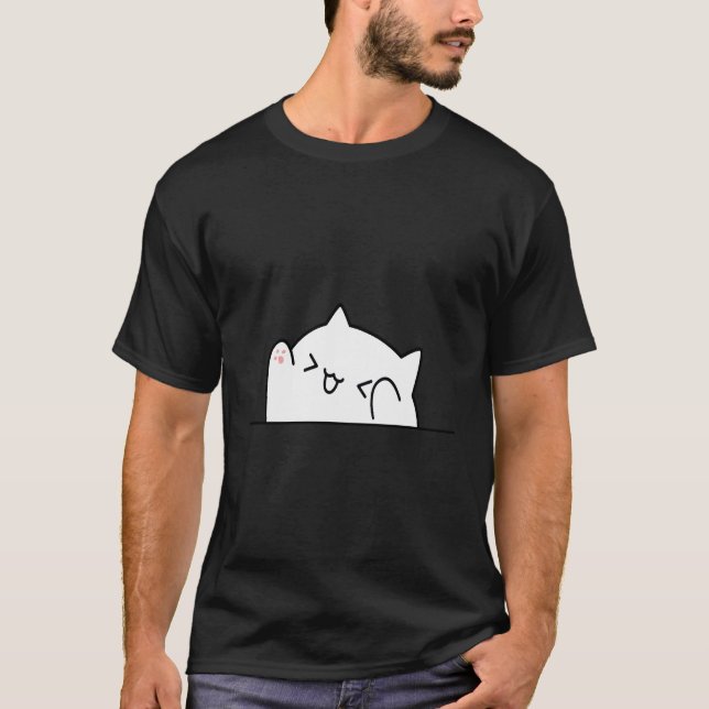 Camiseta Memória de Gato Bongo de aplausos (Frente)