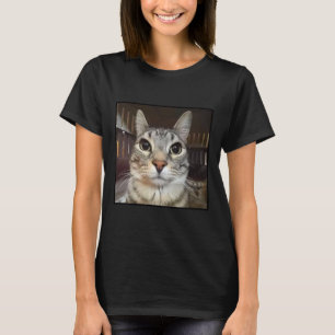 Camiseta Memória de Gato de Estreitamento de bobo