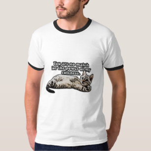 Camiseta Memória de gato engraçada para donos de gatinhos e