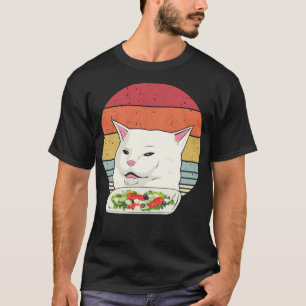 Camiseta Memória De Gato Engraçado, Retrorando Gritando Em 