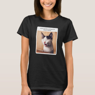 Camiseta Memória De Gato Quando Alguém Me Traz Manteiga De 
