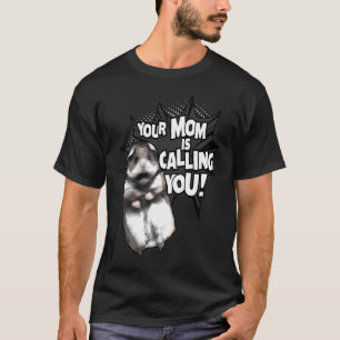 Camiseta Memória de hamster assustada que sua mãe está cham
