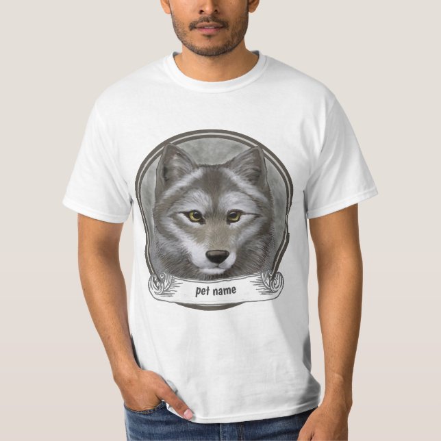 Camiseta Memória de Lobo Amorosa  (Frente)