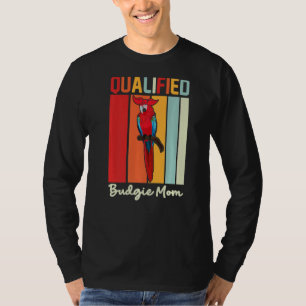 Camiseta Memória de Pássaro Cuta Colorida do Papagaio-do-Or