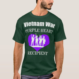 Camiseta Memória de Veteranos de Destinatários do Coração P