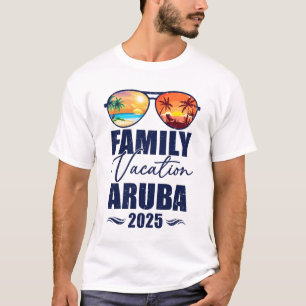 Camiseta Memória do Fazer Aruba Matching Family Vacation 20