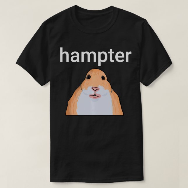 Camiseta Memória do Hamster Engraçado Hampter (Frente do Design)