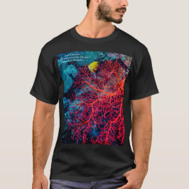 Camiseta Memória do Oceano / Paisagem de recife de coral