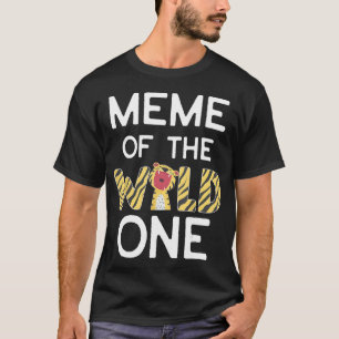 Camiseta Memória Do primeiro aniversario Do Jardim Zoológic